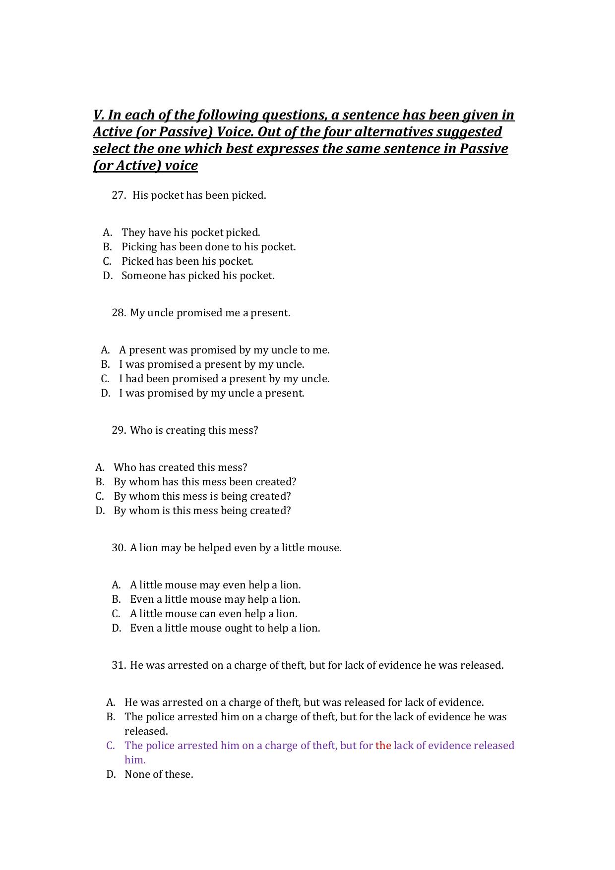 IMU CET UG (Except BBA) Sample Paper - Page 6