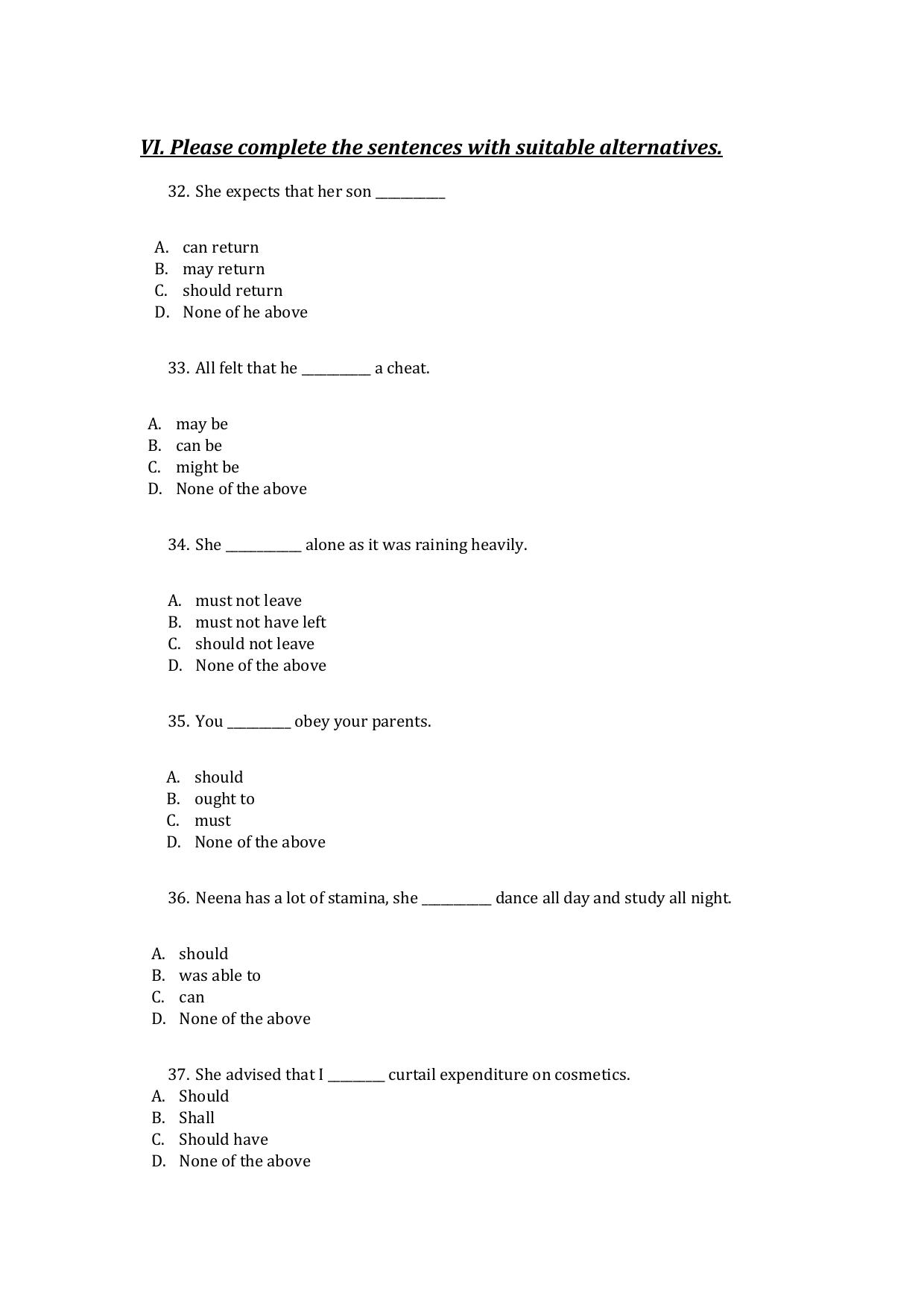 IMU CET UG (Except BBA) Sample Paper - Page 7