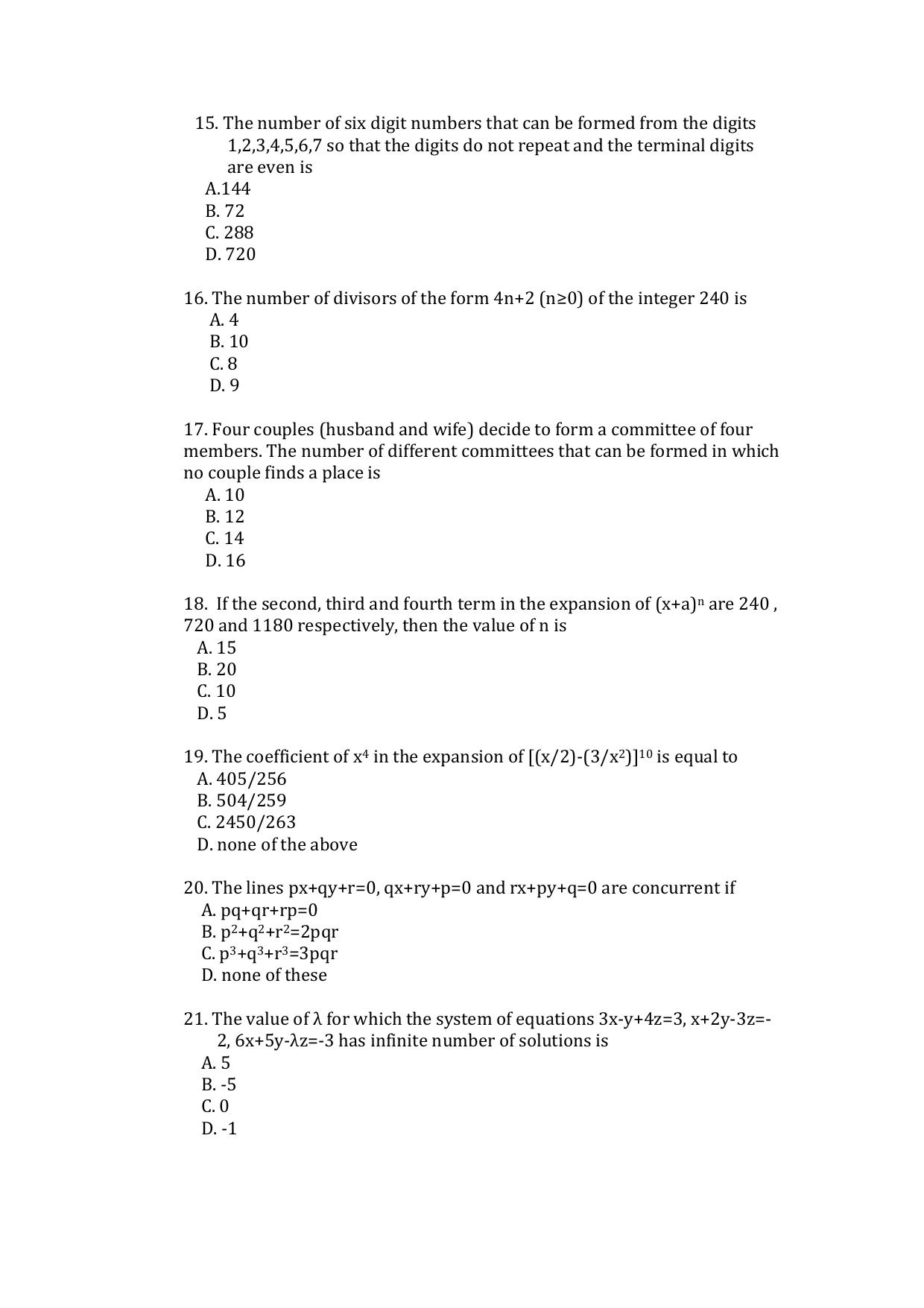 IMU CET UG (Except BBA) Sample Paper - Page 18