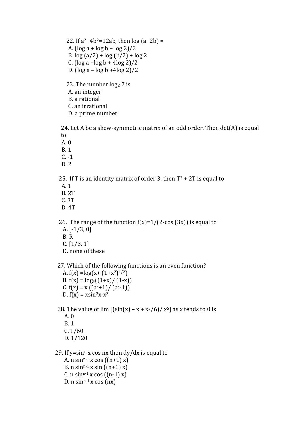 IMU CET UG (Except BBA) Sample Paper - Page 19