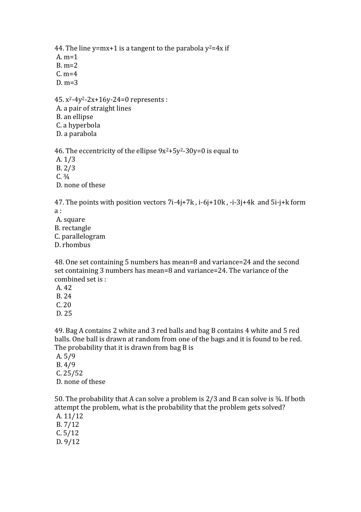 IMU CET UG (Except BBA) Sample Paper - Page 22