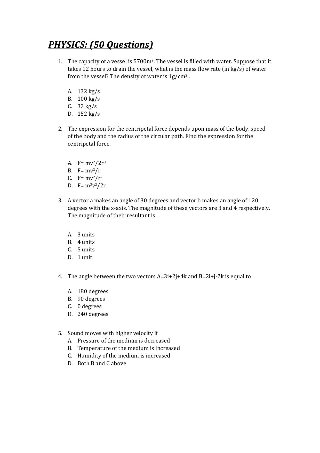 IMU CET UG (Except BBA) Sample Paper - Page 23