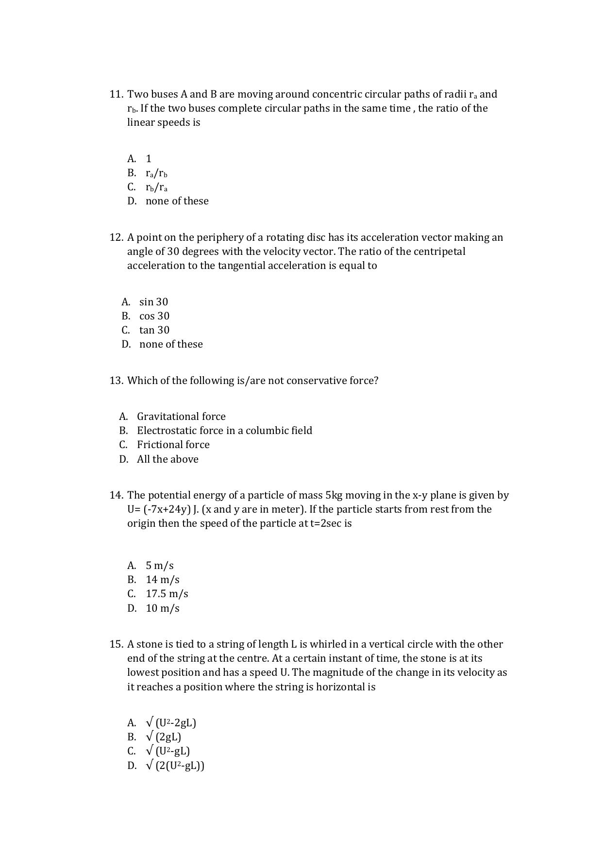 IMU CET UG (Except BBA) Sample Paper - Page 25