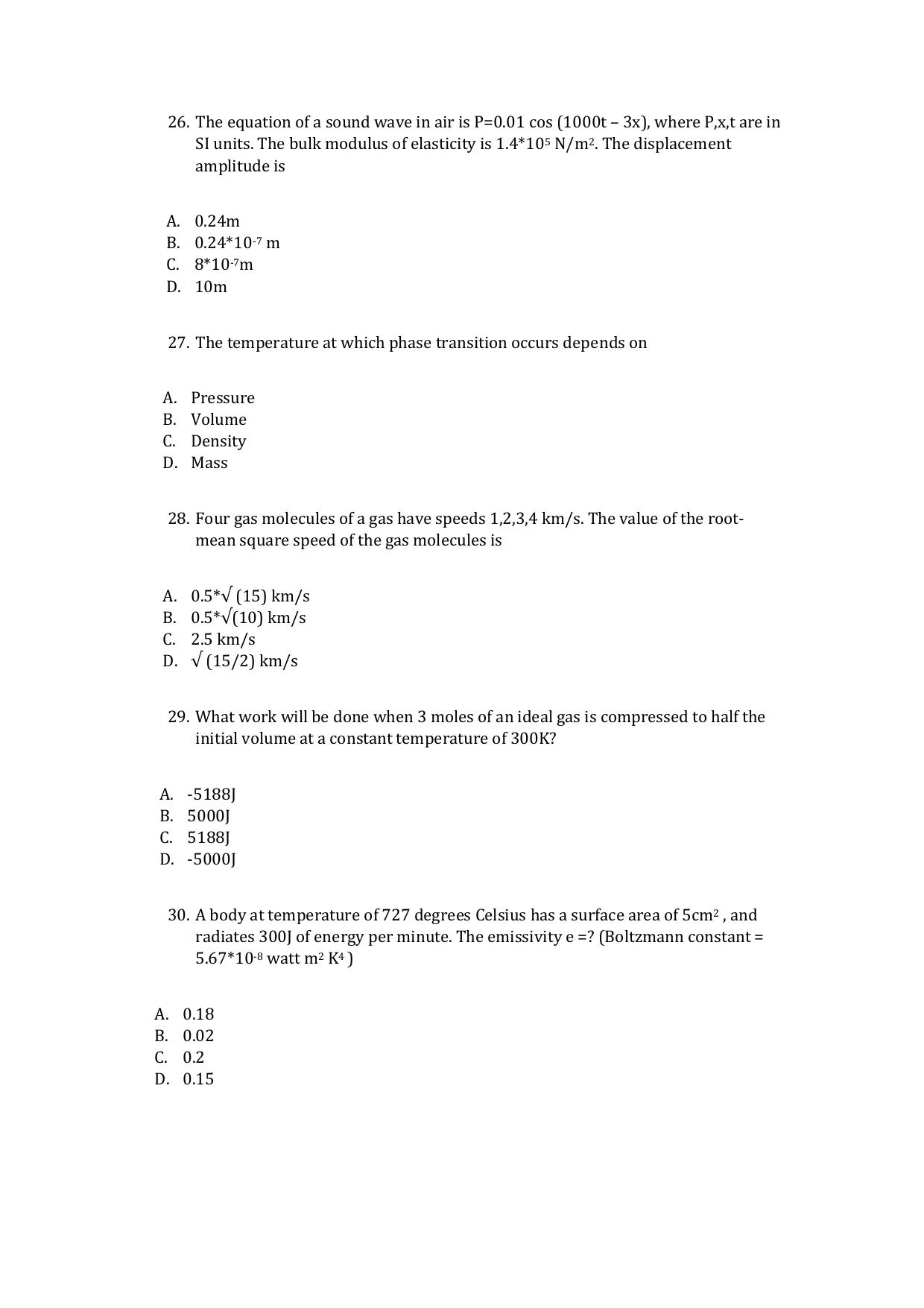 IMU CET UG (Except BBA) Sample Paper - Page 28
