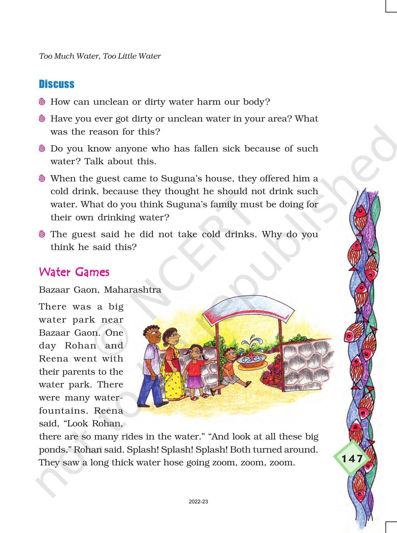 NCERT Book for Class 4 EVS Chapter 18 Too Much Water, Too Little Water - Page 2