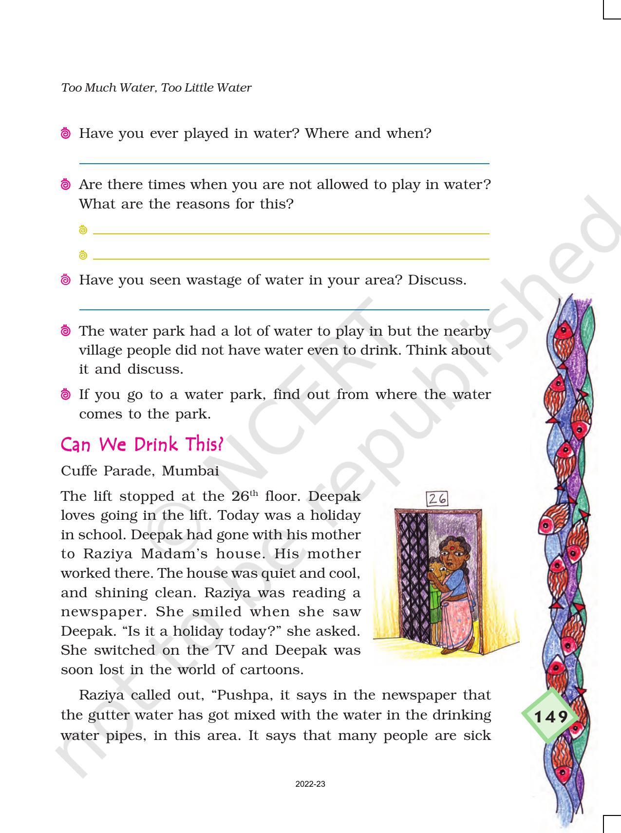 NCERT Book for Class 4 EVS Chapter 18 Too Much Water, Too Little Water - Page 4