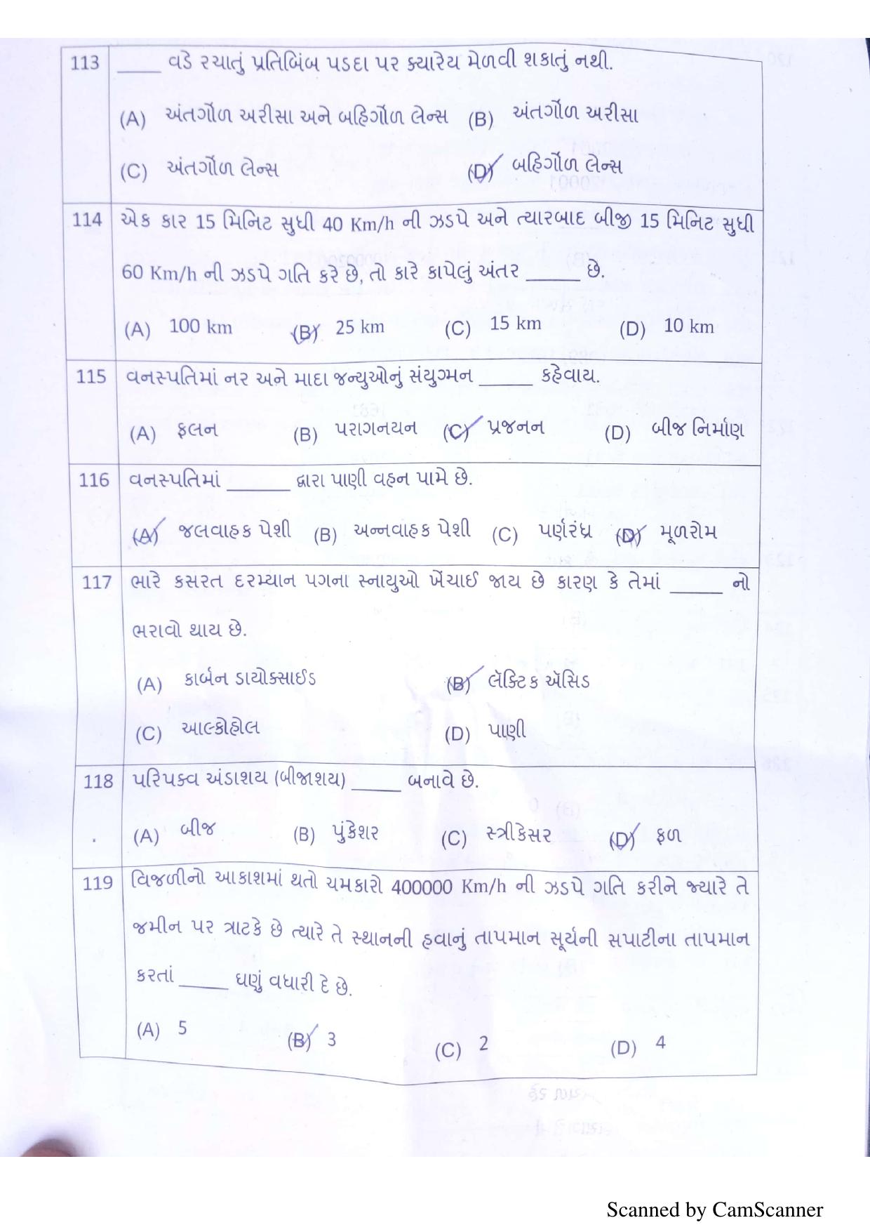 Gujarat NMMS 2019 Question Paper - Page 13