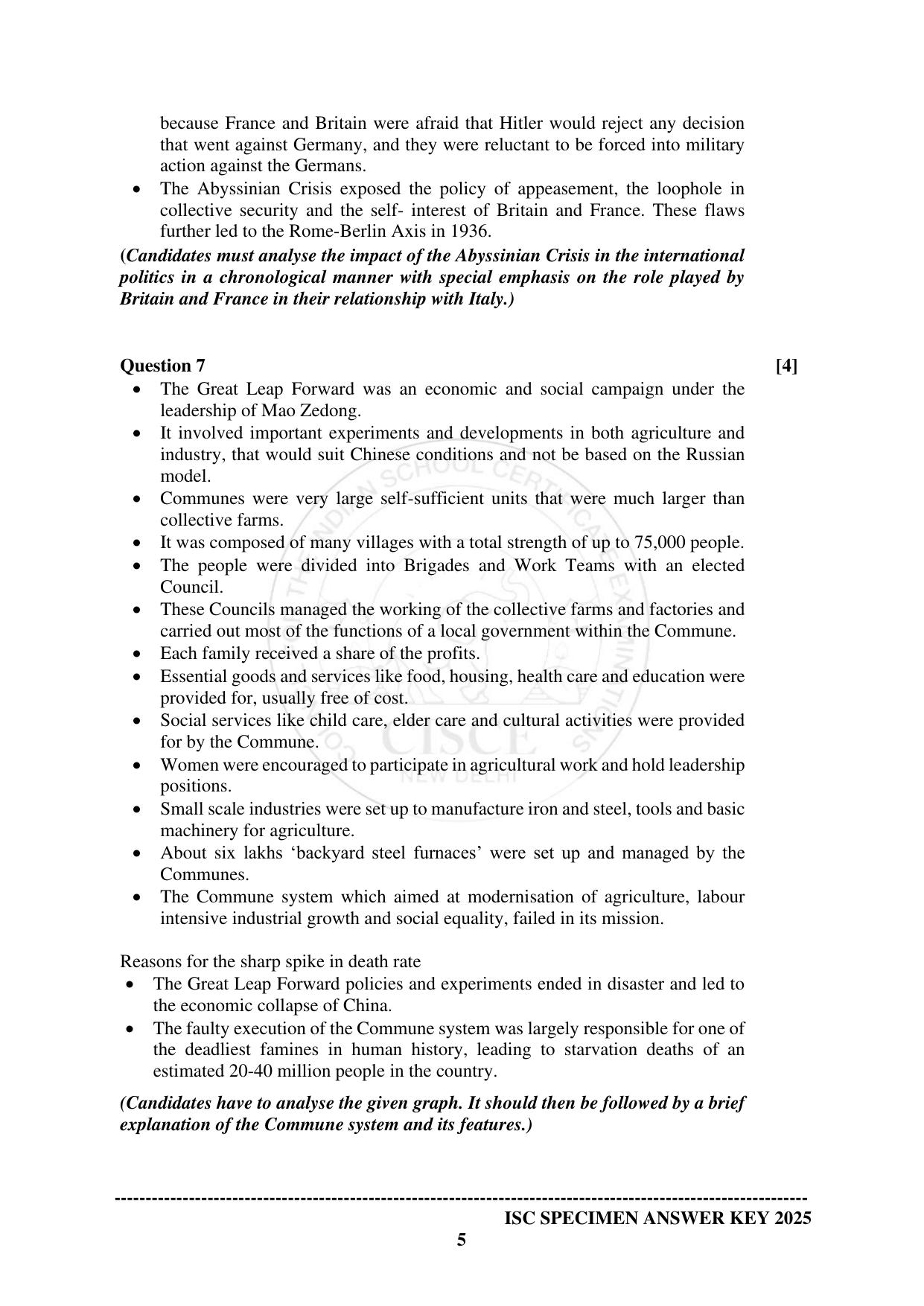 ISC Class 12 2025 HISTORY  (SQP & AK) Specimen Paper - Page 14