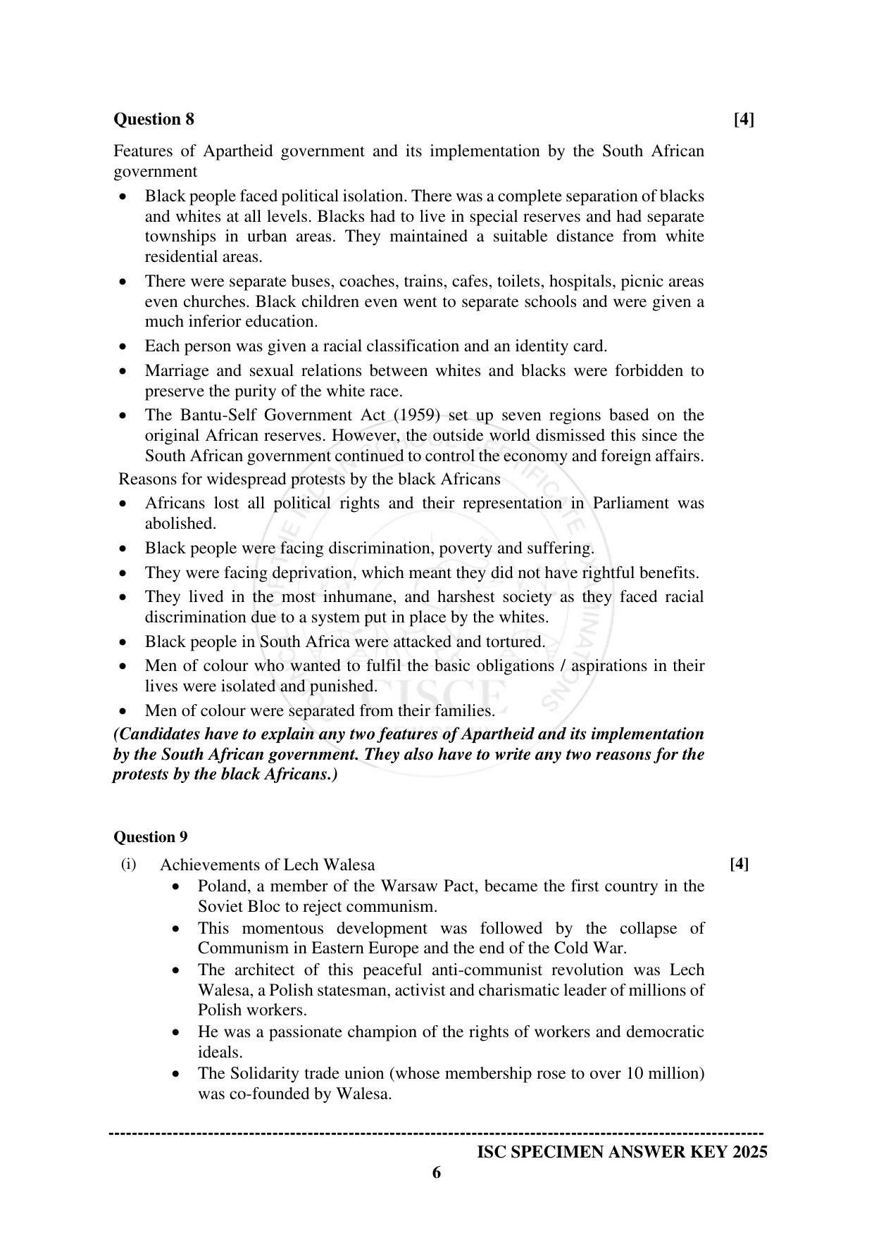 ISC Class 12 2025 HISTORY  (SQP & AK) Specimen Paper - Page 15