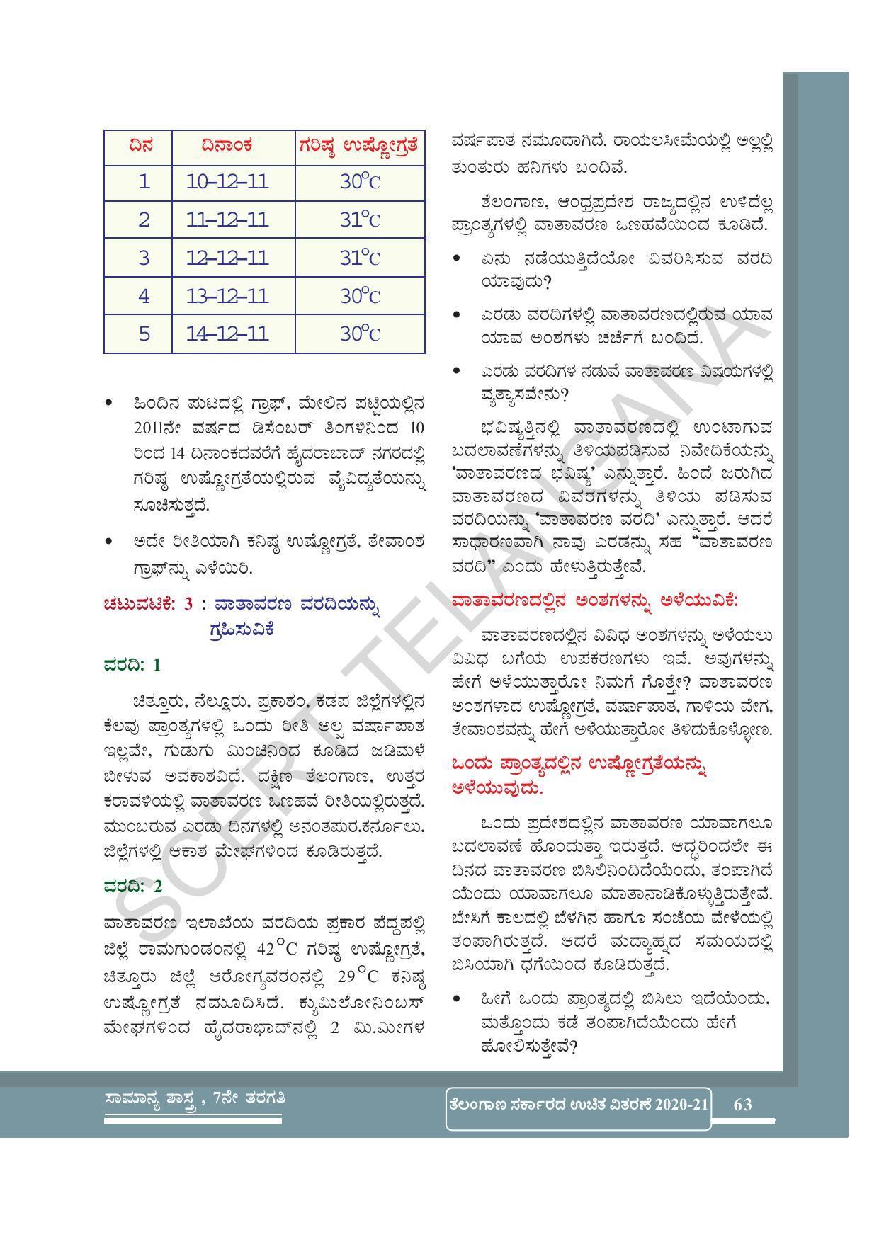 TS SCERT Class 7 General Science (Kannada Medium) Text Book - Page 77