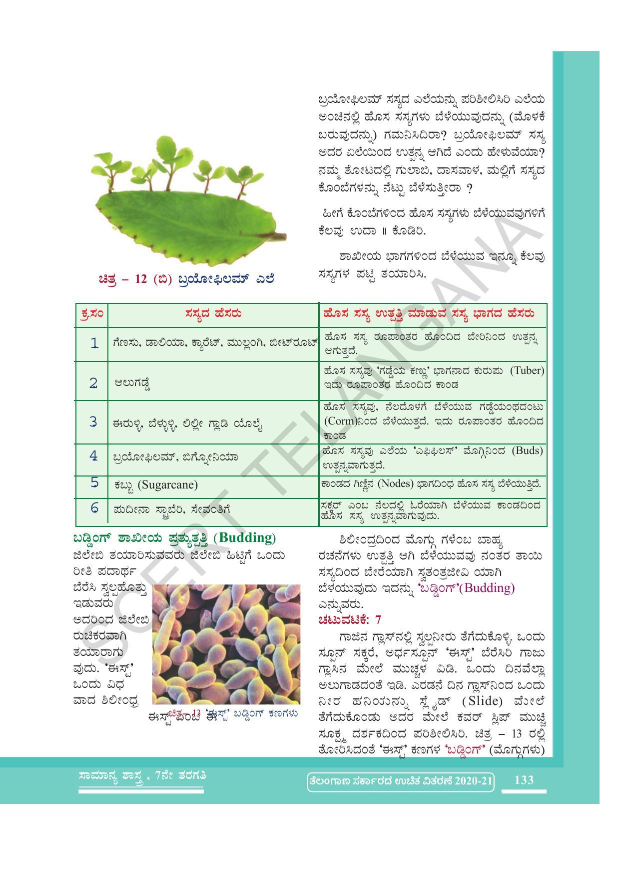 TS SCERT Class 7 General Science (Kannada Medium) Text Book - Page 147