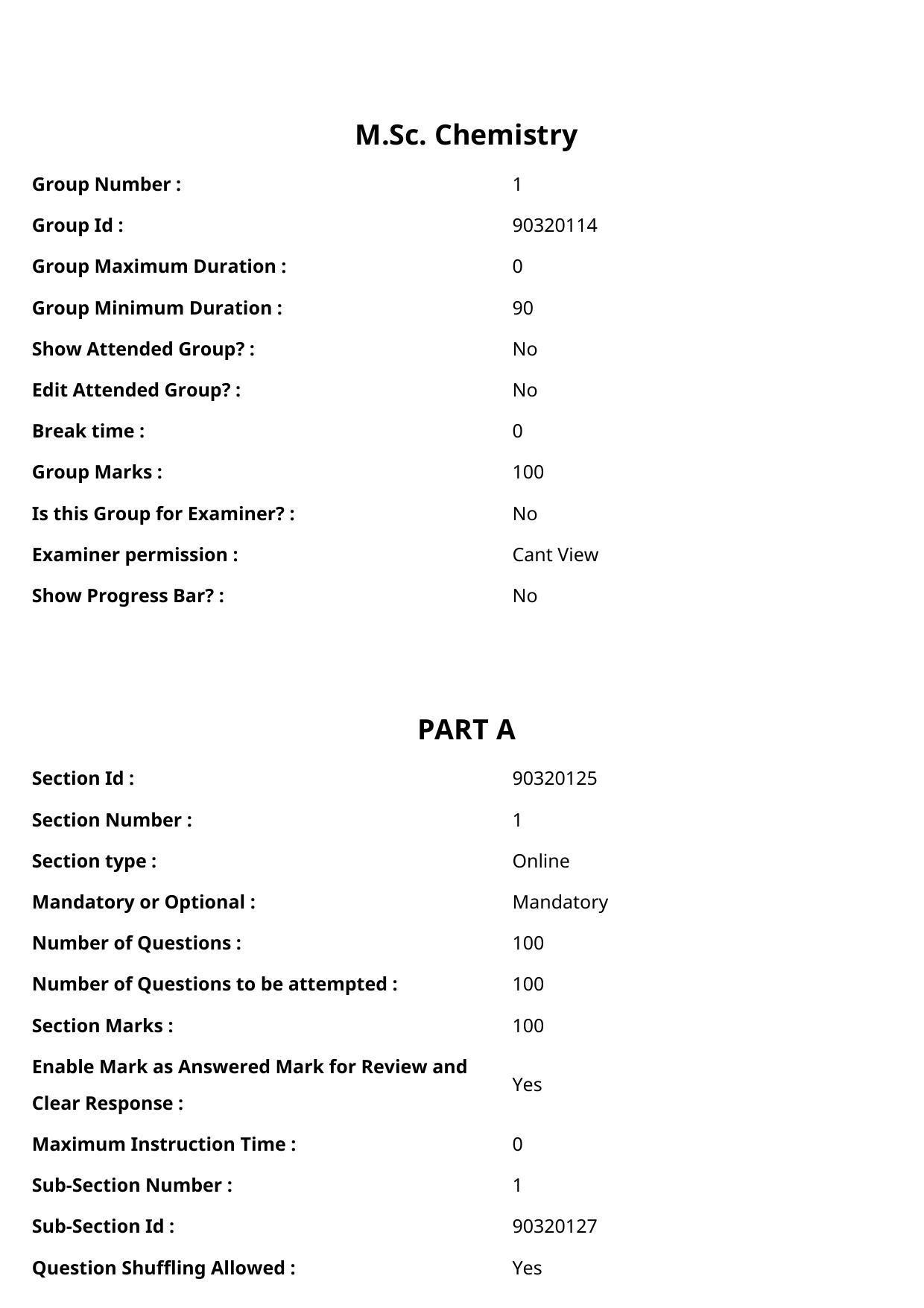 TS CPGET 2022 M.Sc Chemistry Question Paper with Answer Key - Page 2