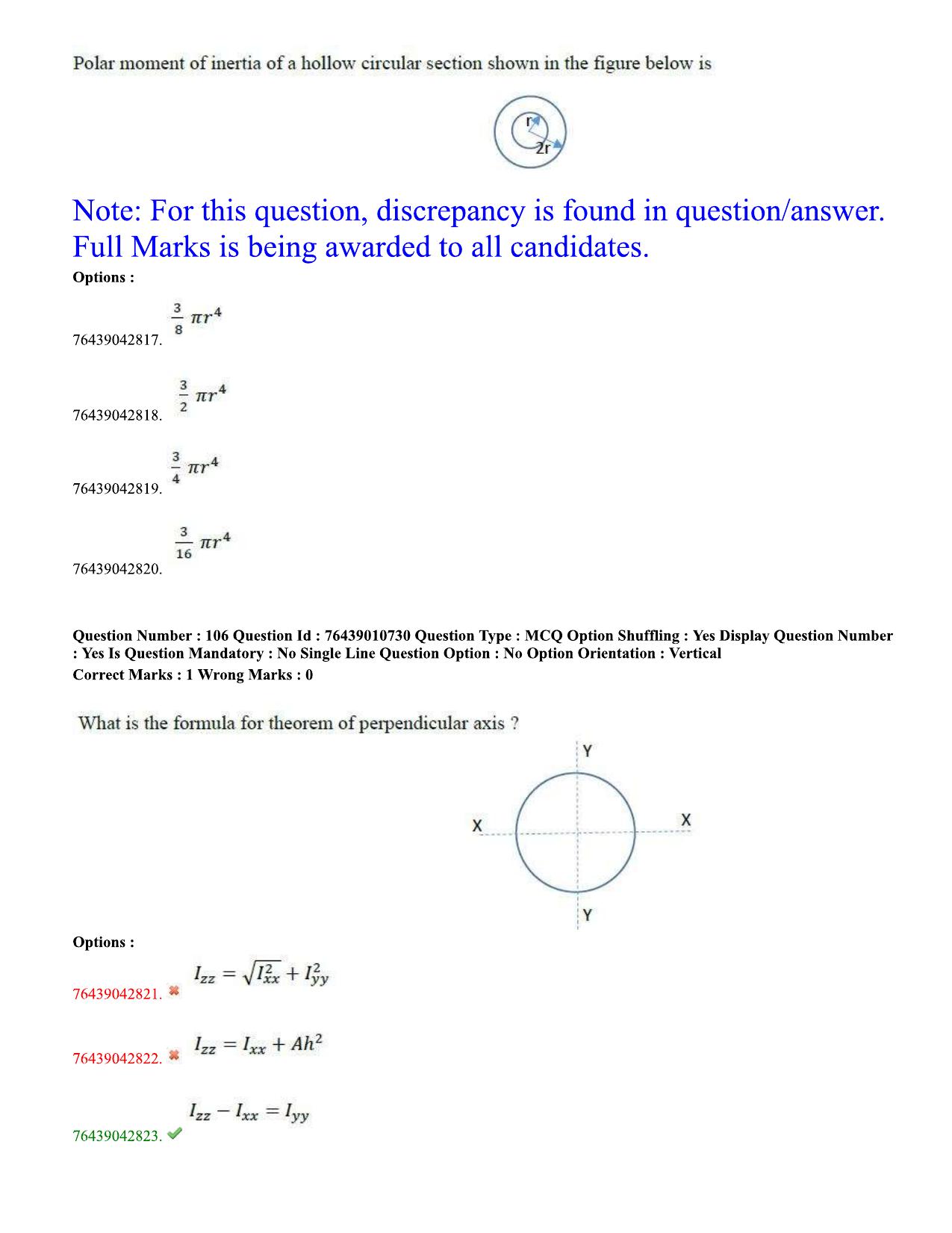 TS ECET 2020 Civil Engineering Question Paper - Page 46