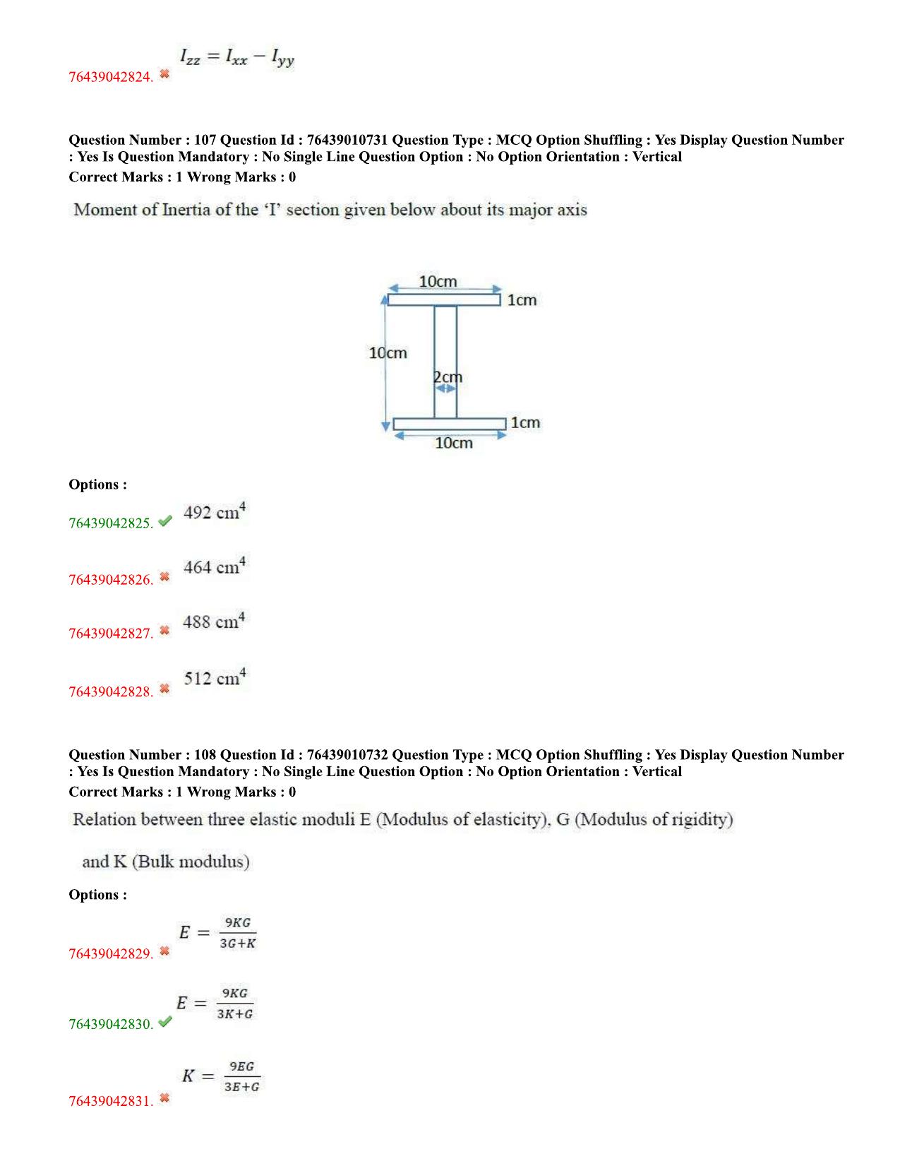 TS ECET 2020 Civil Engineering Question Paper - Page 47