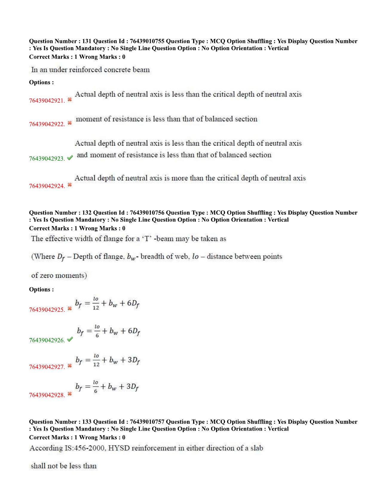 TS ECET 2020 Civil Engineering Question Paper - Page 57
