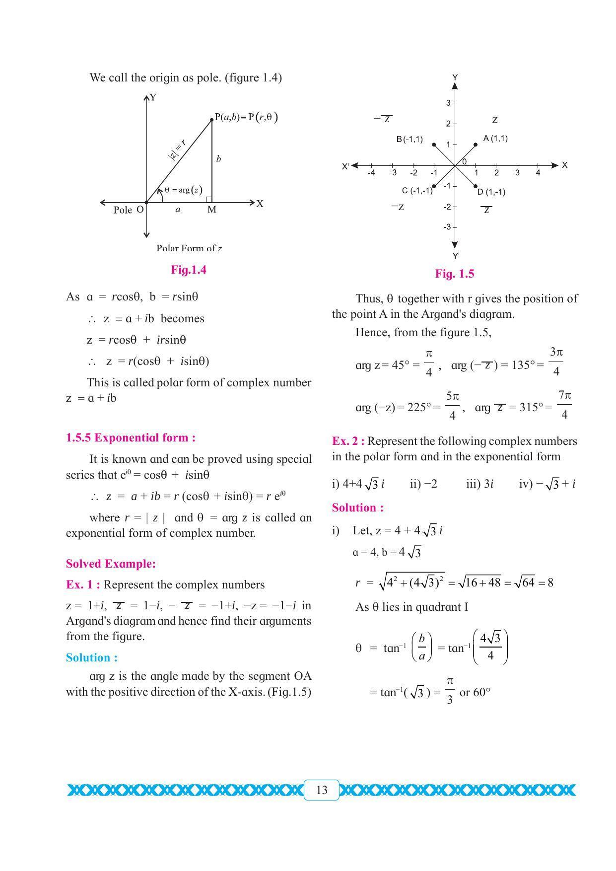 Maharashtra Board Class 11 Maths Textbook - Page 23