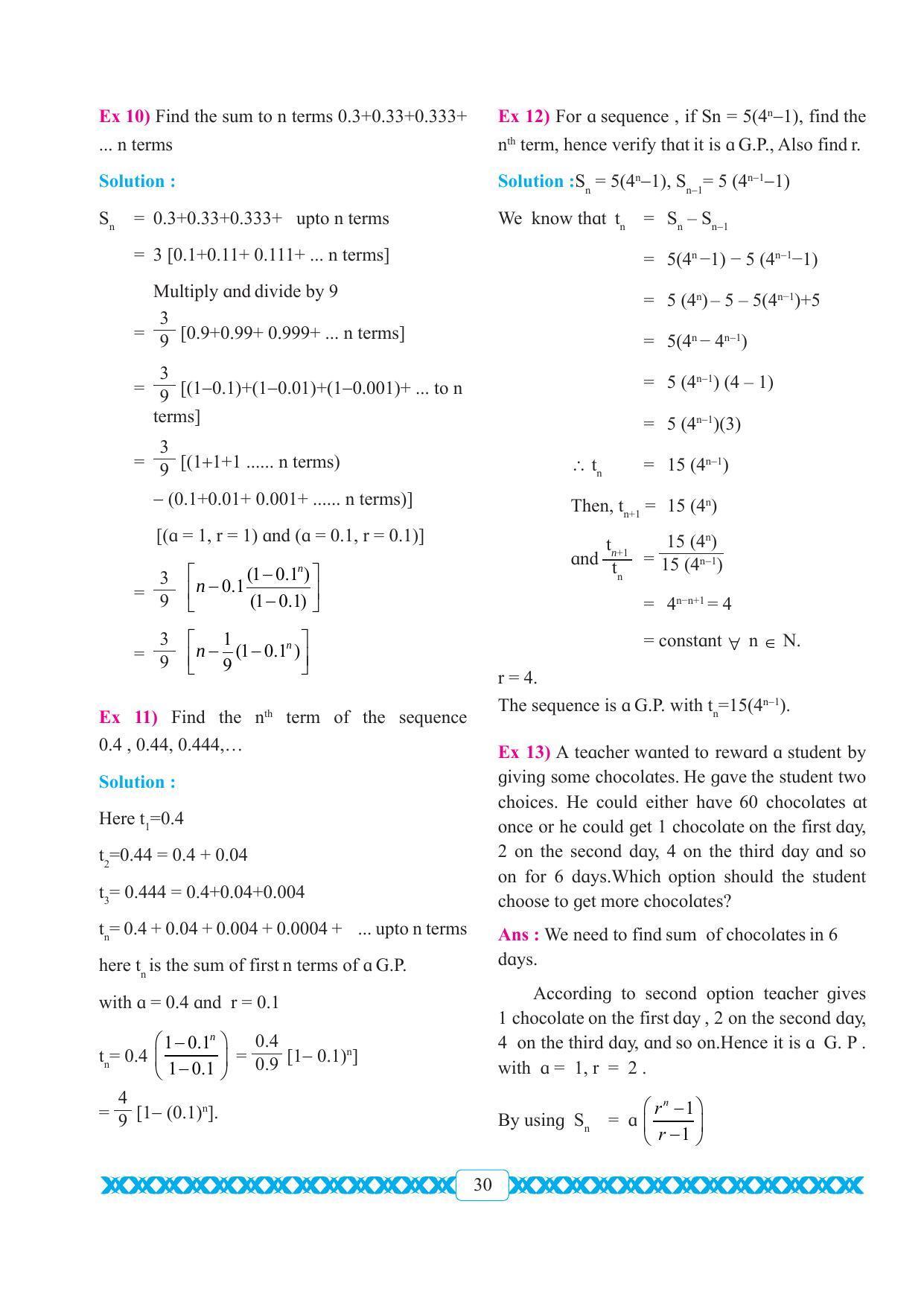 Maharashtra Board Class 11 Maths Textbook - Page 40