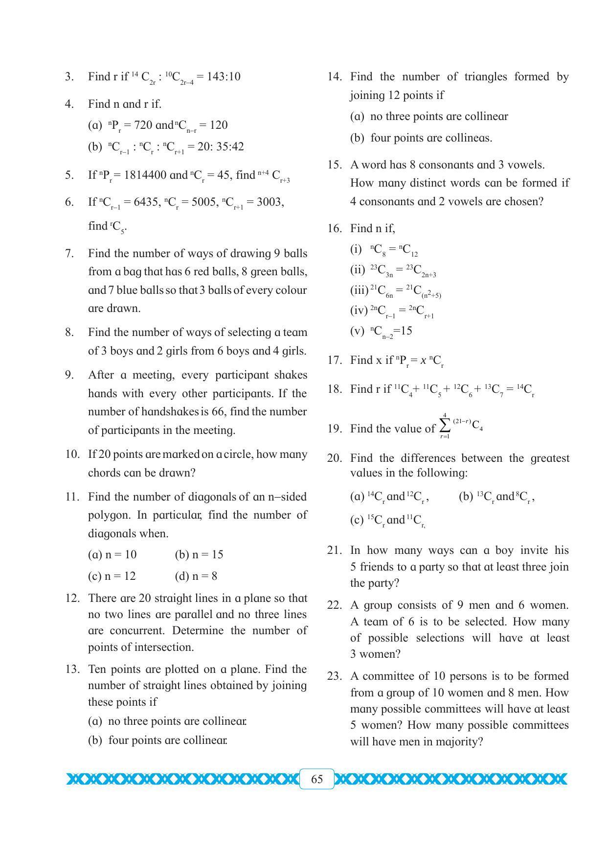 Maharashtra Board Class 11 Maths Textbook - Page 75