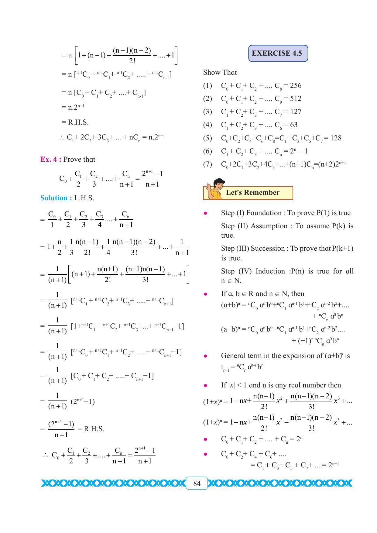 Maharashtra Board Class 11 Maths Textbook - Page 94