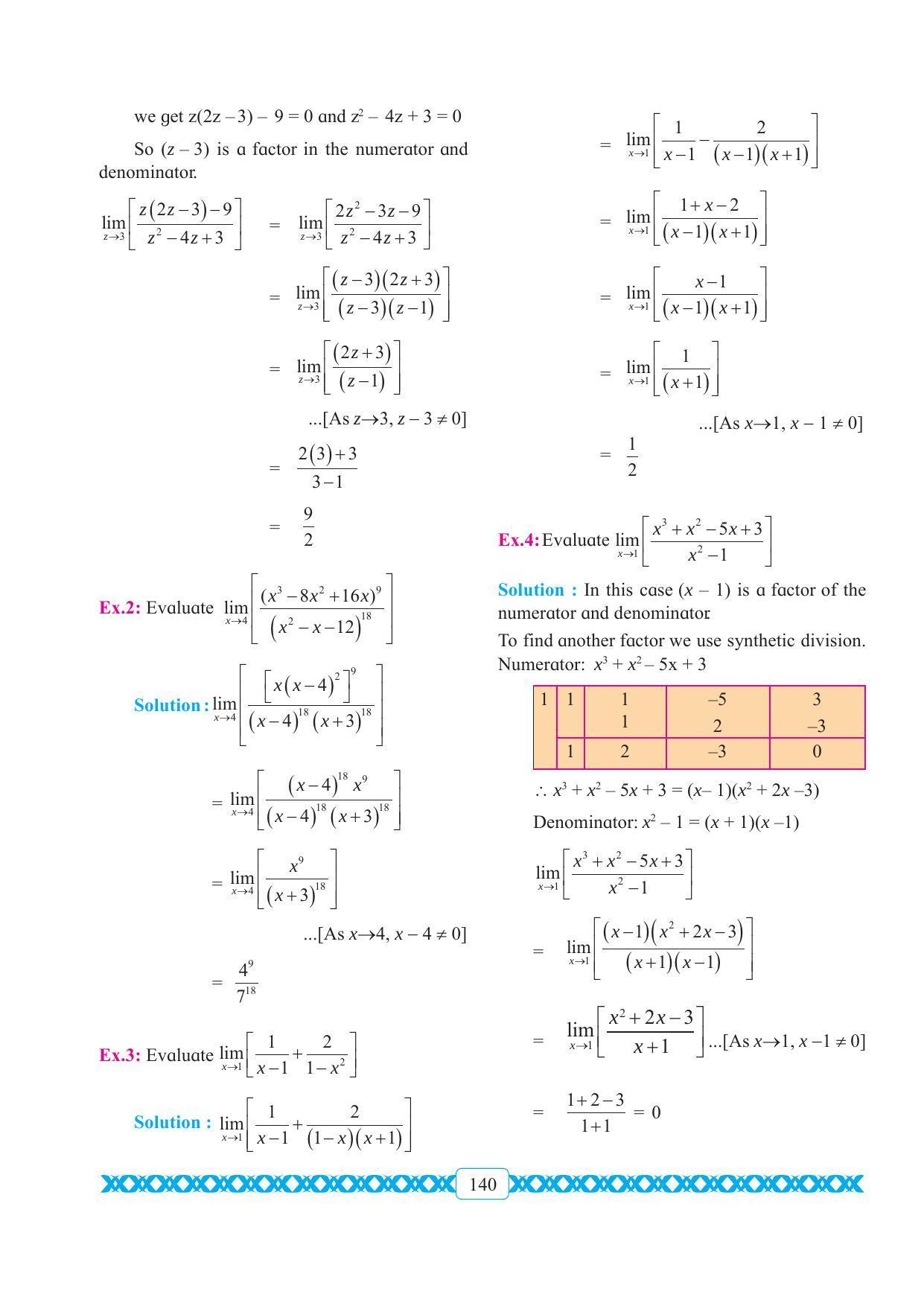 Maharashtra Board Class 11 Maths Textbook - Page 150