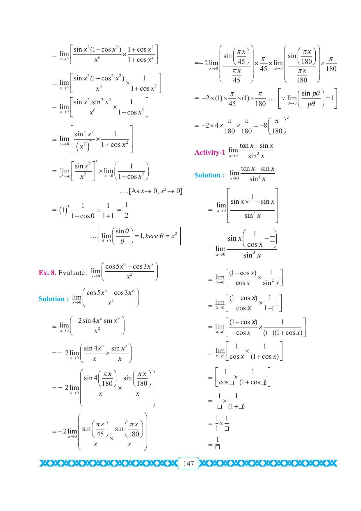 Maharashtra Board Class 11 Maths Textbook - Page 157