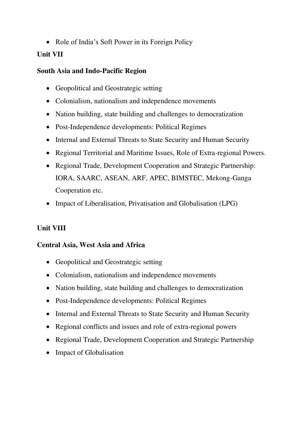 AP RCET International and Area Studies Syllabus - Page 3