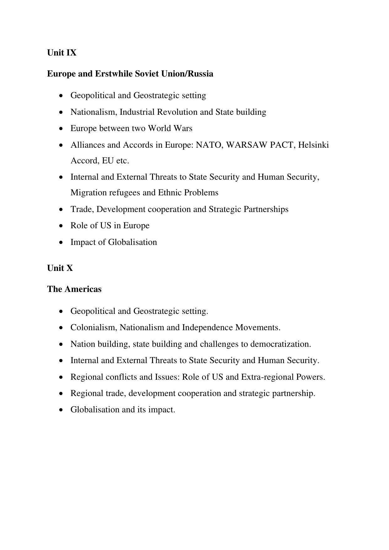 AP RCET International and Area Studies Syllabus - Page 4