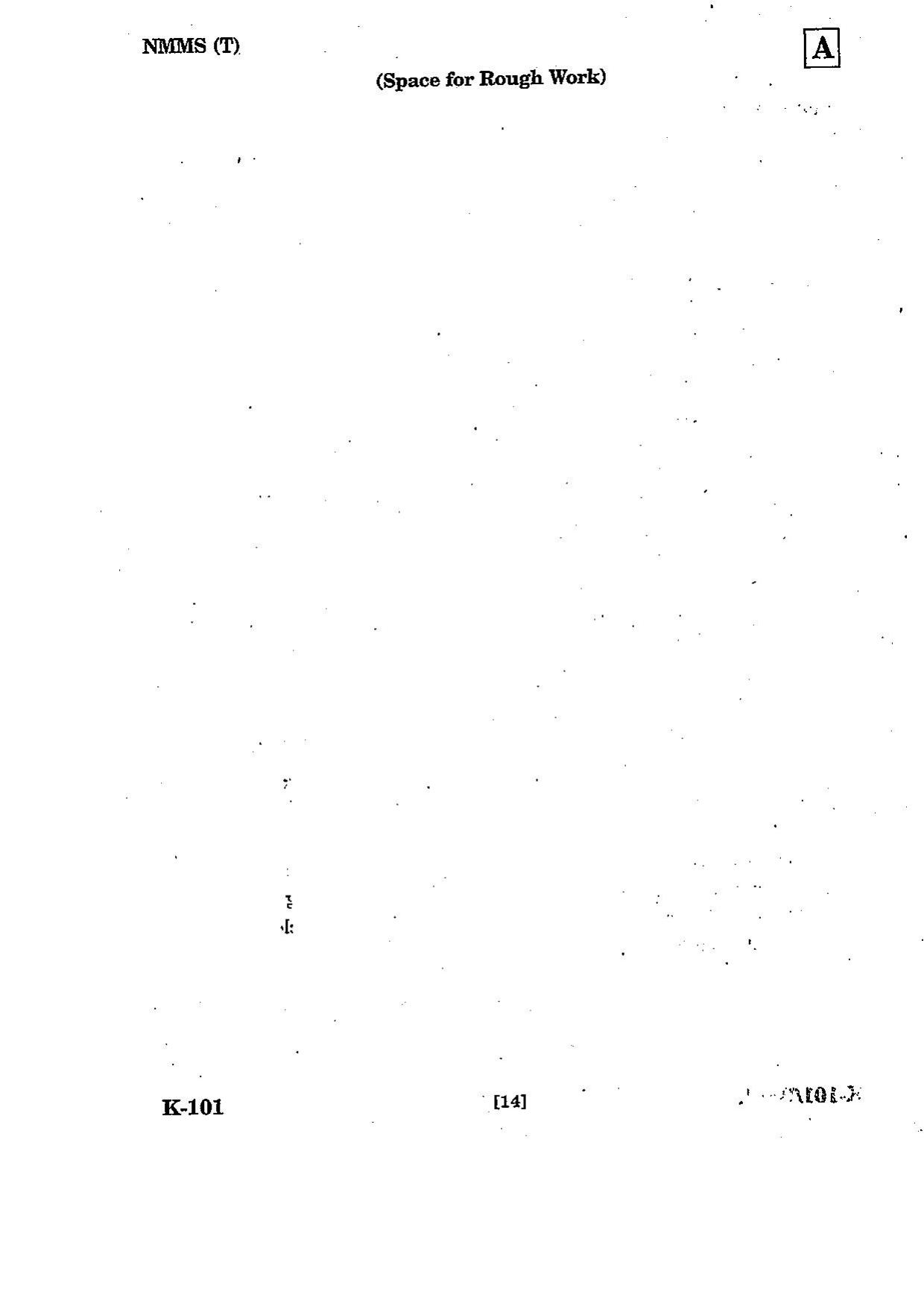 NMMS Question Papers March 2022 (Telugu Medium) - Page 14