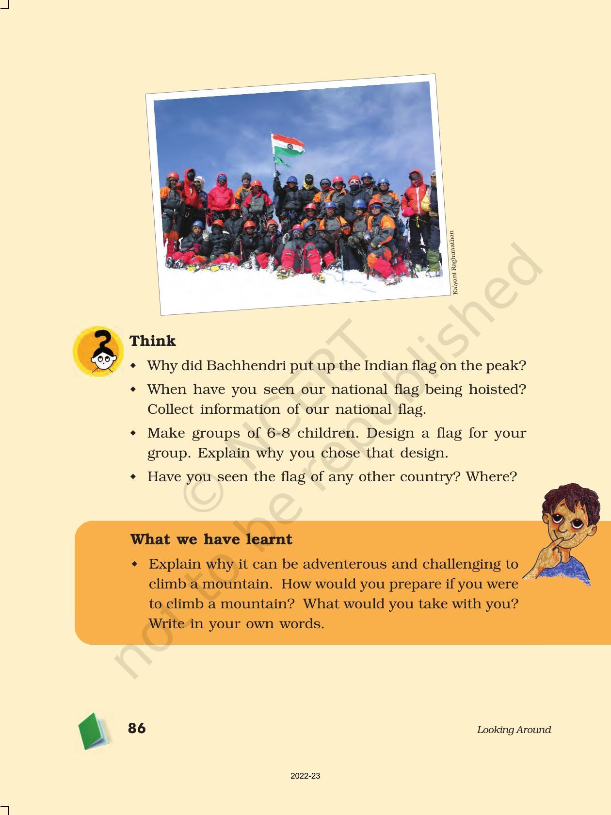 NCERT Book for Class 5 EVS Chapter 9 Up You Go! - Page 11