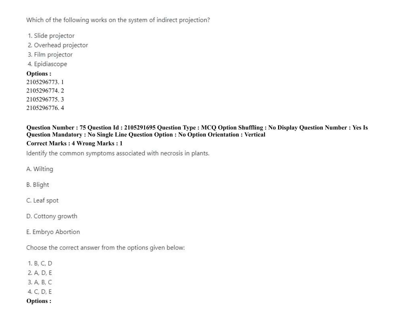 ICAR AIEEA PG 2020 HOME SCIENCE Question Paper - Page 39
