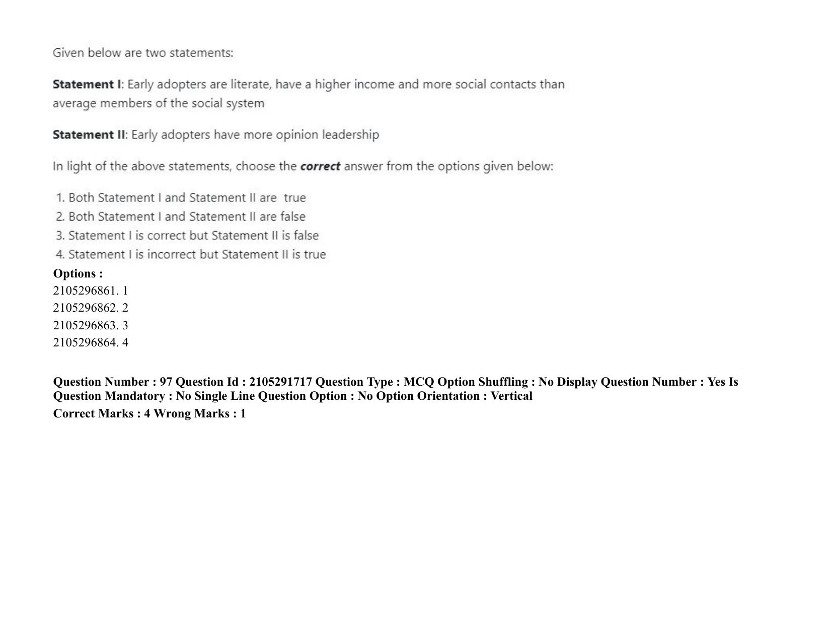 ICAR AIEEA PG 2020 HOME SCIENCE Question Paper - Page 59