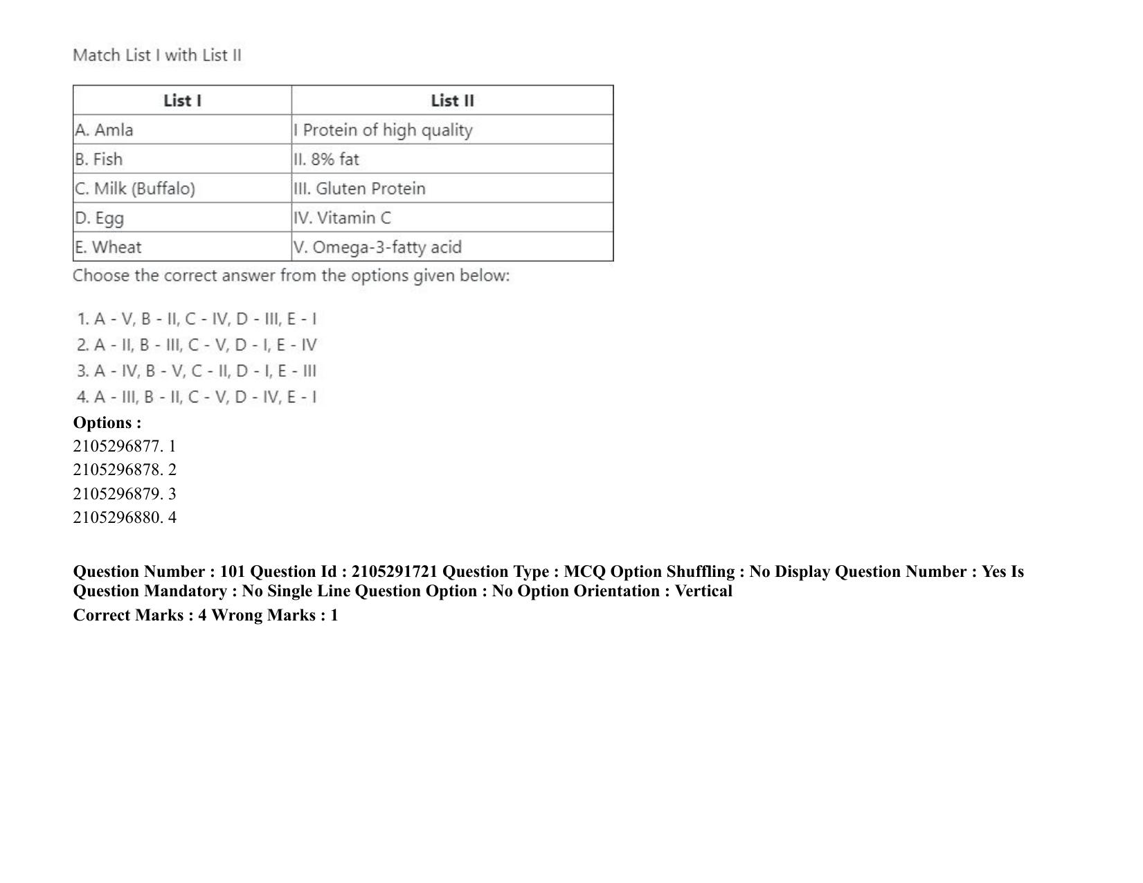 ICAR AIEEA PG 2020 HOME SCIENCE Question Paper - Page 63