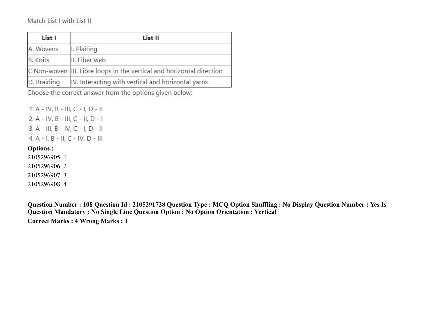 ICAR AIEEA PG 2020 HOME SCIENCE Question Paper - Page 70