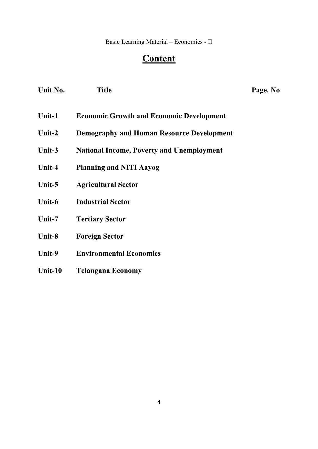 TS SCERT Inter 2nd Year Economics II yr EM Path 1 (Telugu Medium) Text Book - Page 5