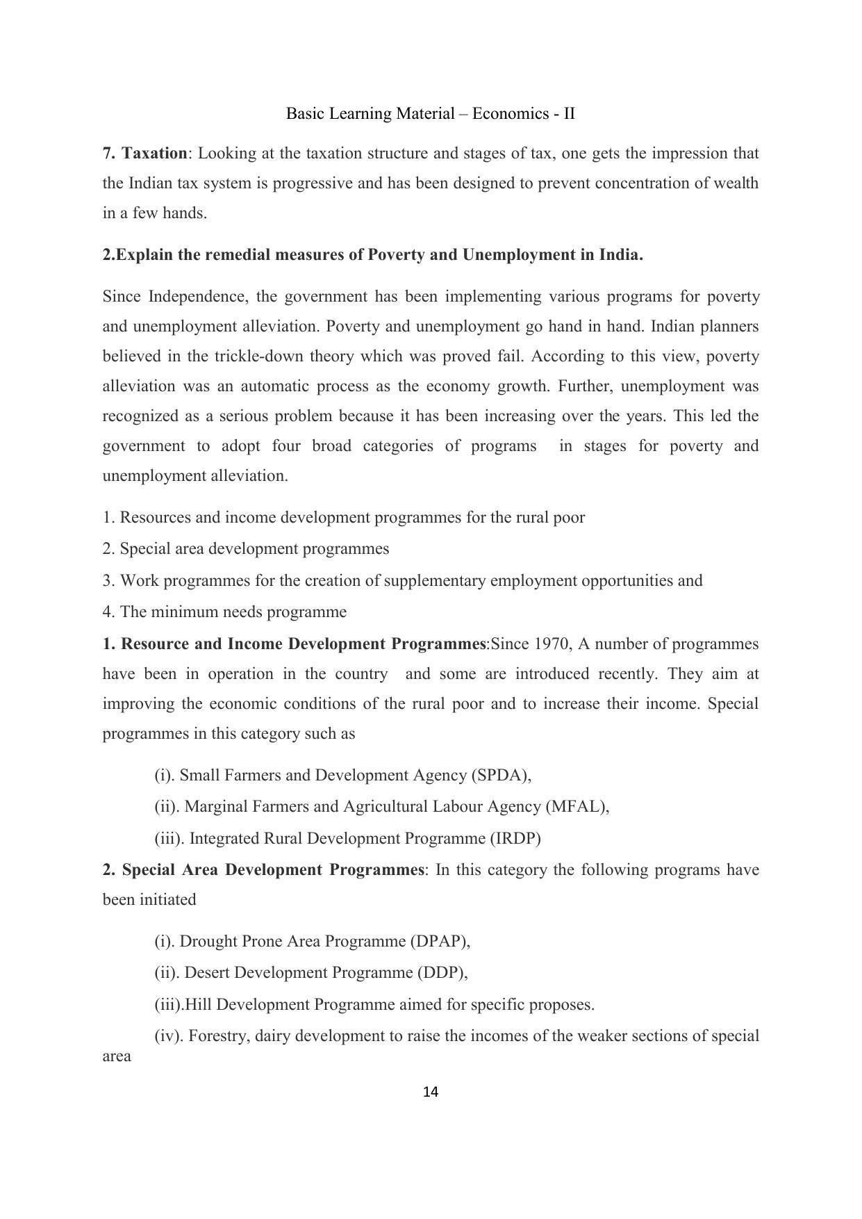 TS SCERT Inter 2nd Year Economics II yr EM Path 1 (Telugu Medium) Text Book - Page 15