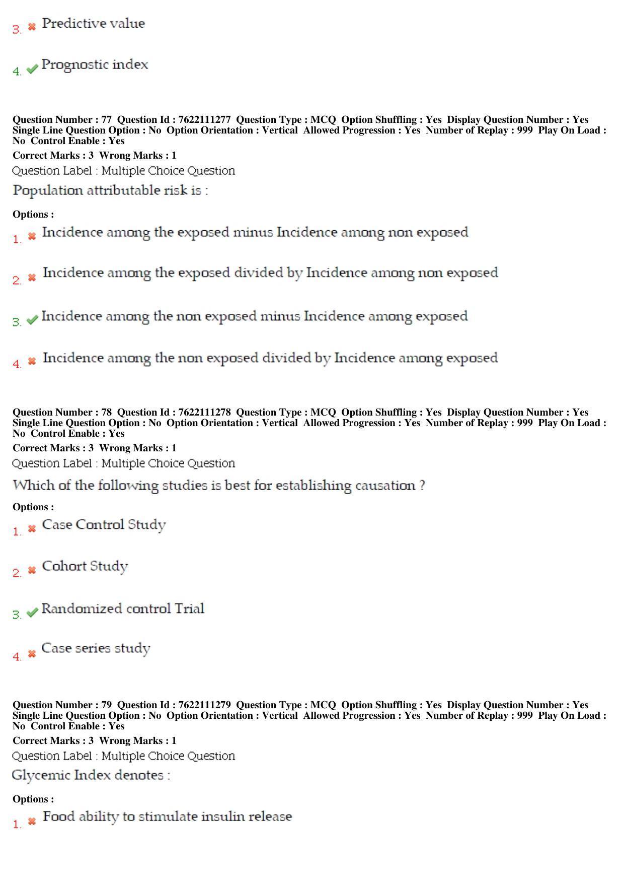 BHU RET Community Medicine 2019 Question Paper  - Page 35