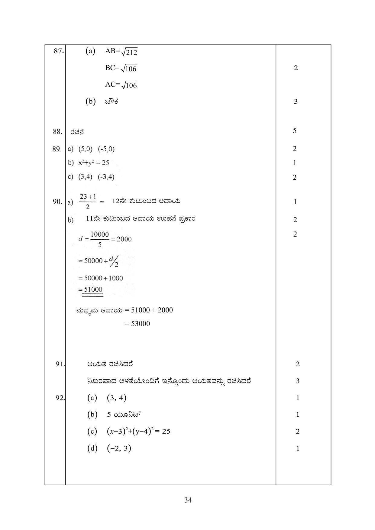 Kerala SSLC 2023 Maths (Kannada Medium) Question Pool - Page 44