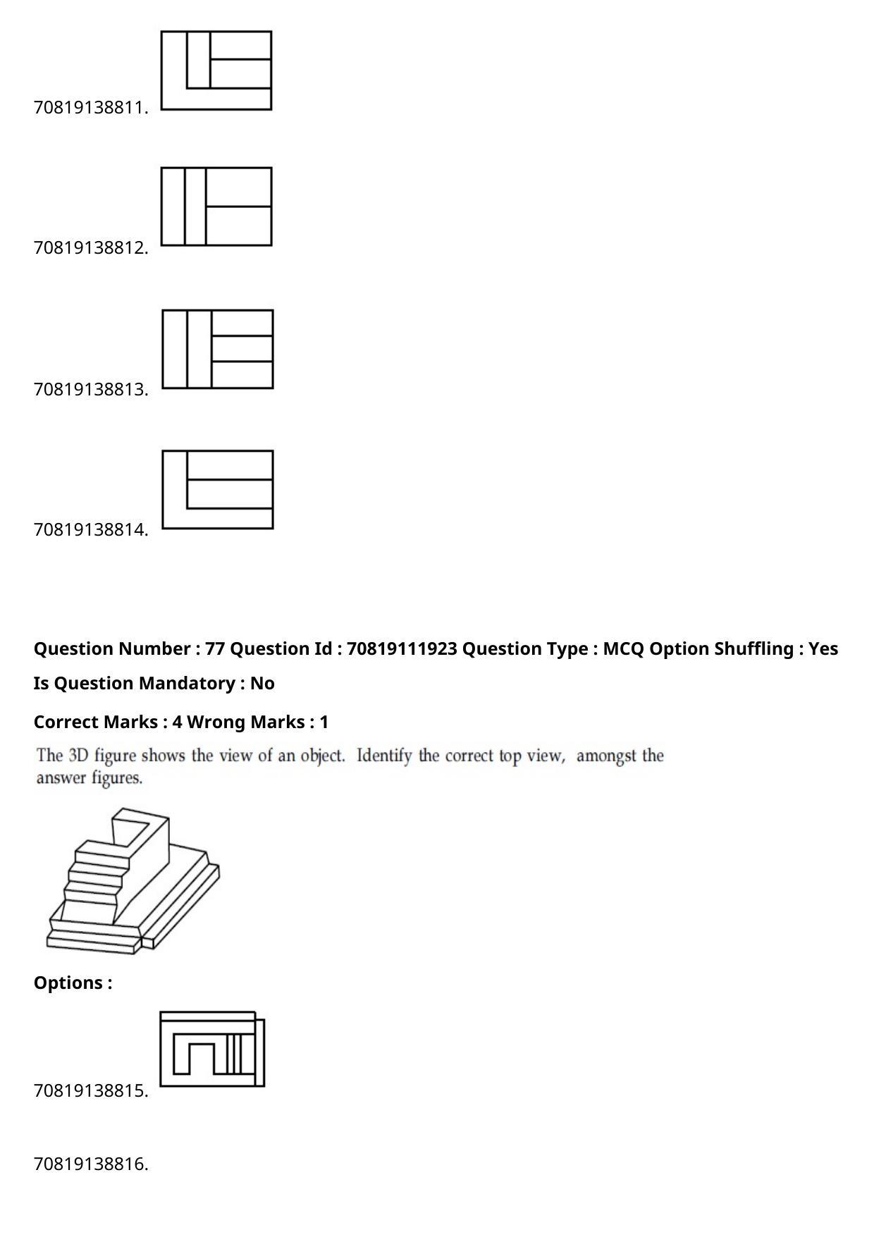 JEE Mains 2021: B Planning Bengali (Shift 2) 23-02-2021 Question Paper - Page 105