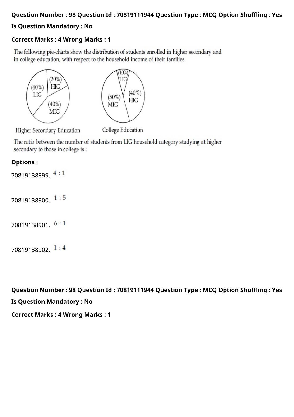 JEE Mains 2021: B Planning Bengali (Shift 2) 23-02-2021 Question Paper - Page 132