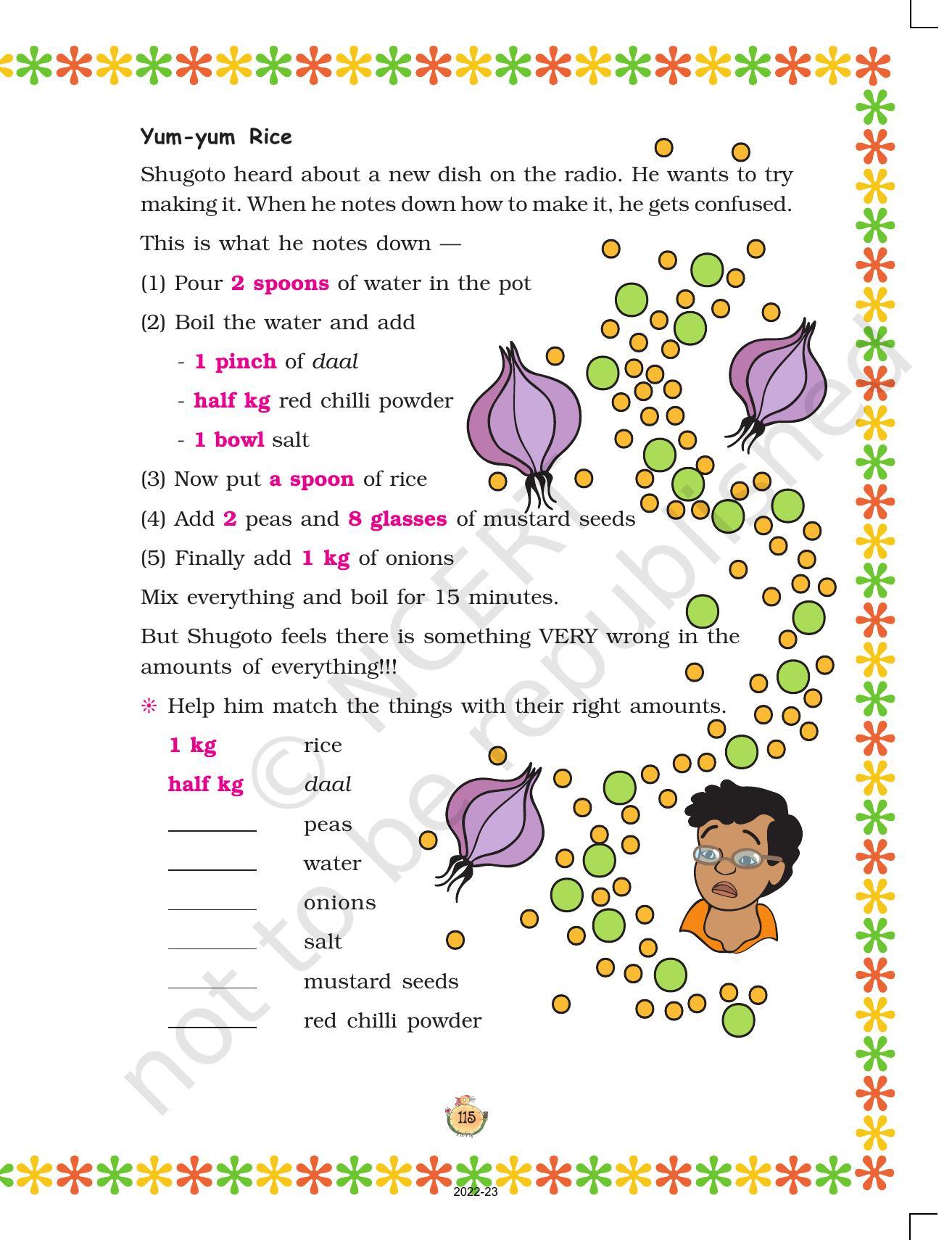 NCERT Book for Class 3 Maths Chapter 8-Who is Heavier? - Page 5