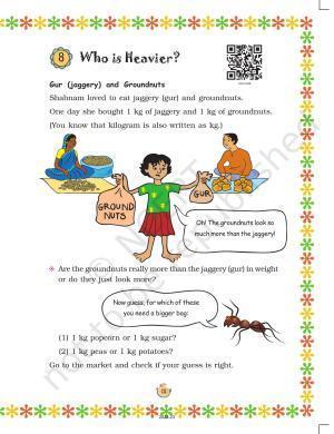 NCERT Book for Class 3 Maths Chapter 8-Who is Heavier?