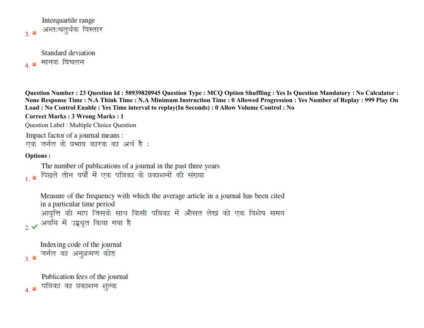 BHU RET Veterinary Extension Education 2021 Question Paper - Page 19