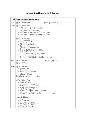 CBSE Class 12 Maths Integration Assignment 7