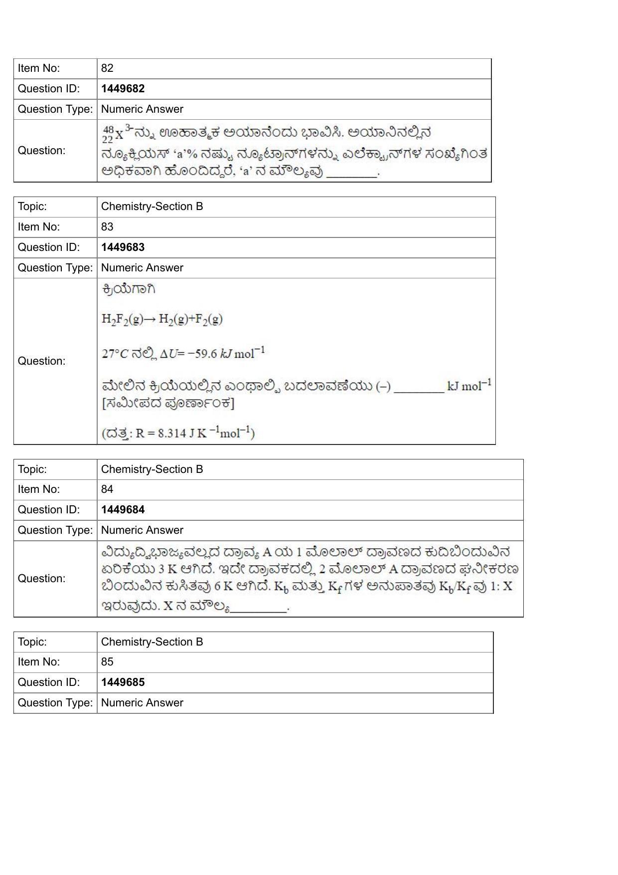 JEE Mains 2022: BTech Kannada (Shift 2) 26-07-2022 Question Paper - Page 31
