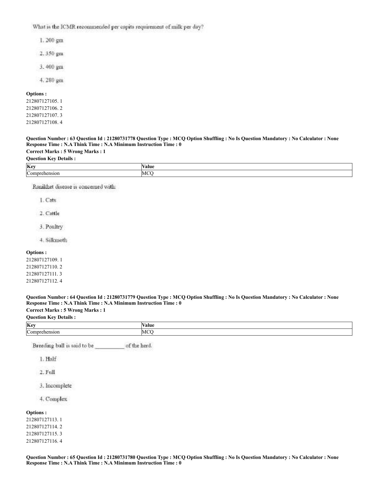CUET 2023 English Odia Shift 3 Question Papers - Page 40