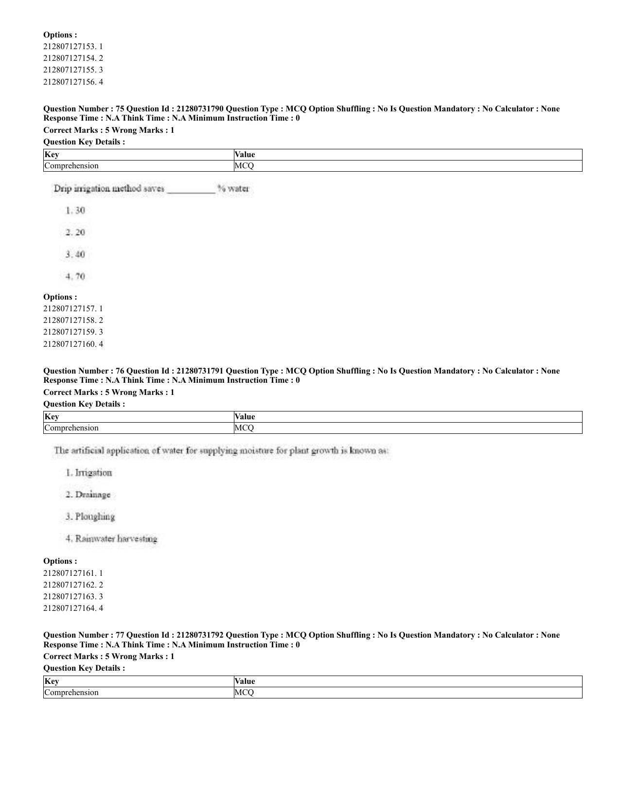 CUET 2023 English Odia Shift 3 Question Papers - Page 45