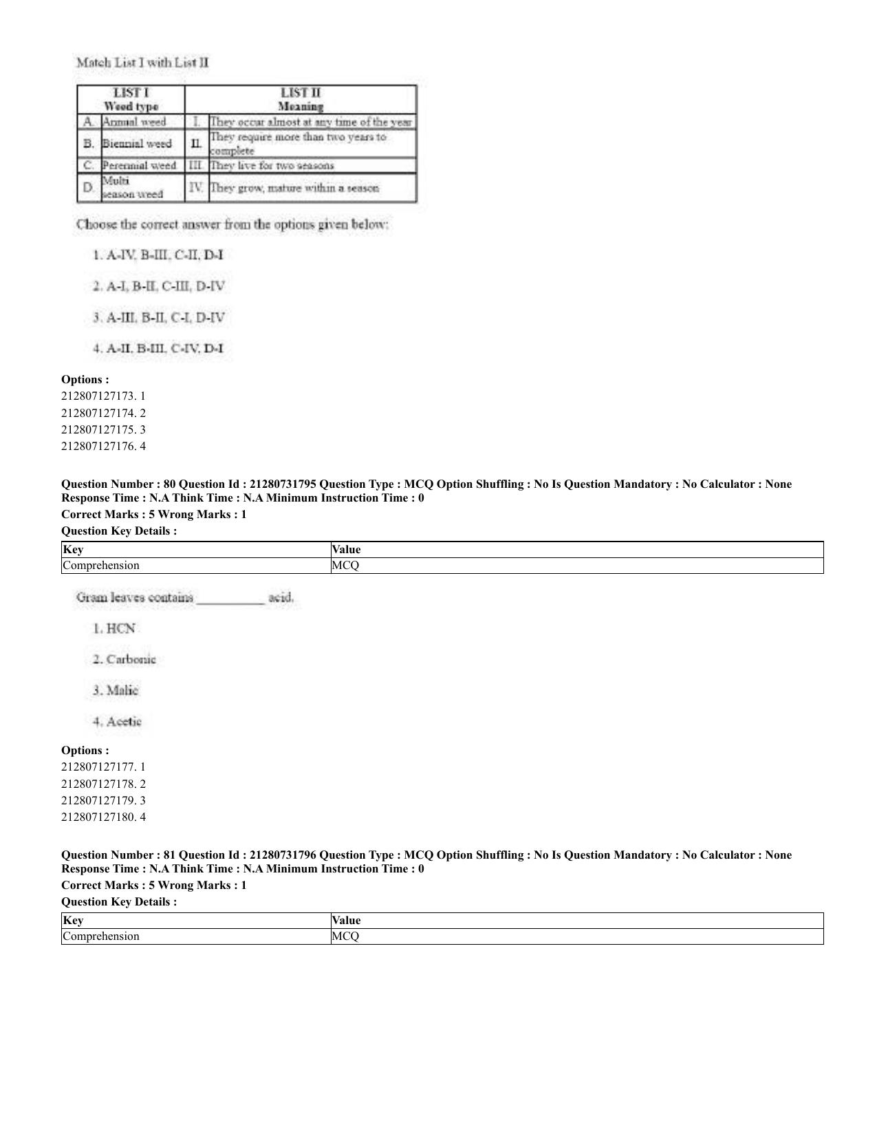 CUET 2023 English Odia Shift 3 Question Papers - Page 47