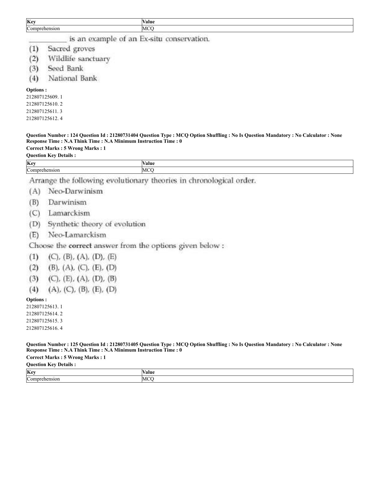 CUET 2023 English Odia Shift 3 Question Papers - Page 65