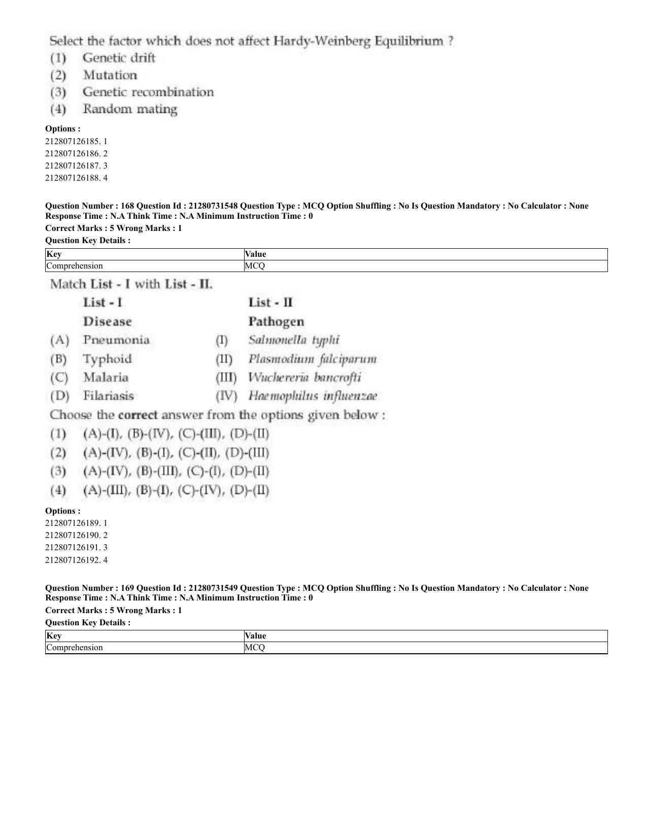 CUET 2023 English Odia Shift 3 Question Papers - Page 88