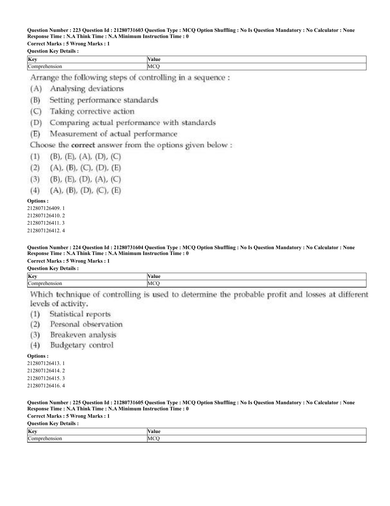 CUET 2023 English Odia Shift 3 Question Papers - Page 116